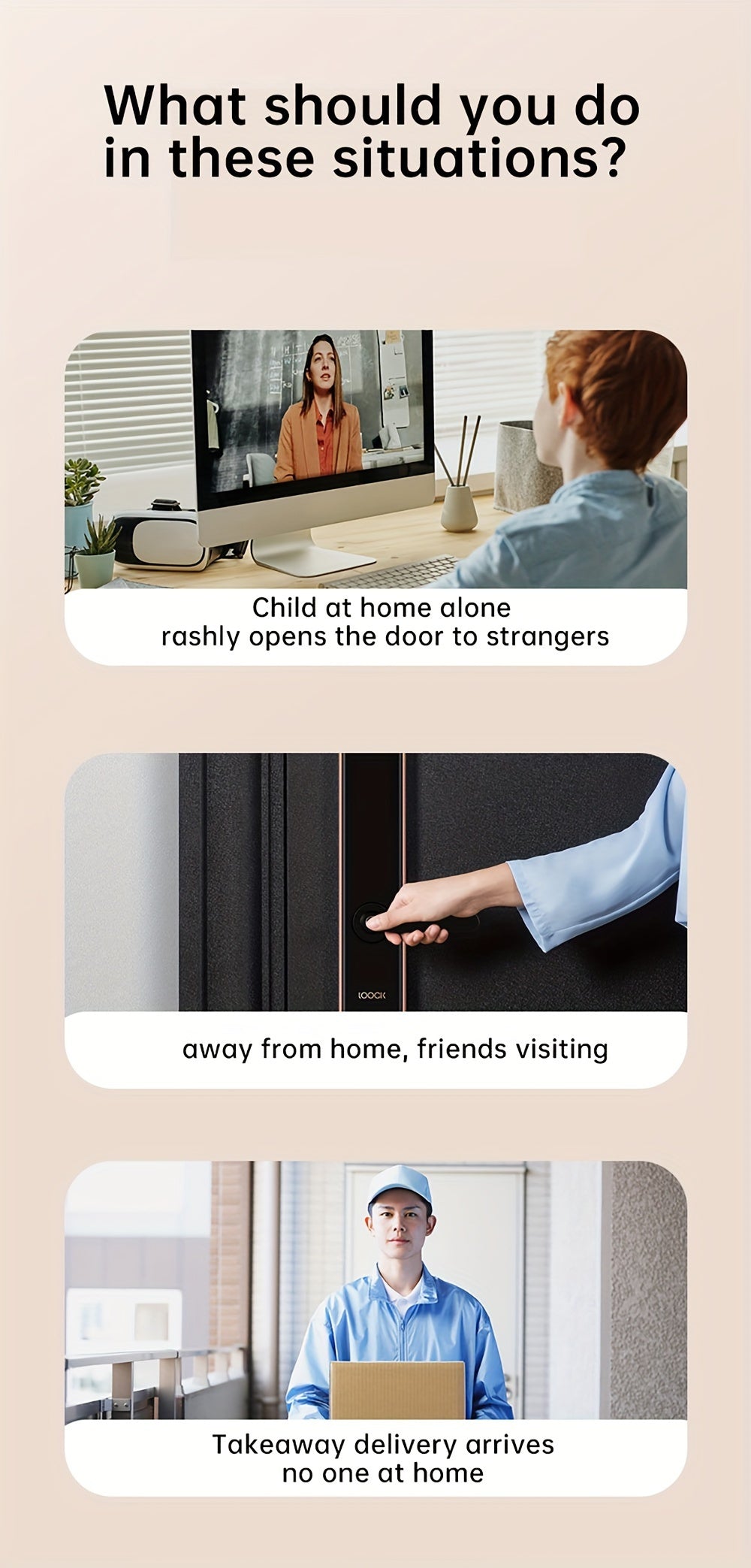 Smart WiFi Video Doorbell Camera with Night Vision & Two-Way Audio