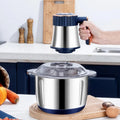 5L Multifunctional Electric Food Processor Stainless Steel Bowl Mixer Machine Cooking Machine Electric Meat Grinder
