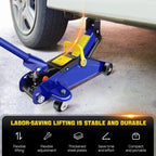 Steel Floor Jacks 4000lbs Car Trolley Jacks Hydraulic Jacks For Car And Lorry Repairs
