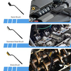 Car Detailing Brush Set, Kit, Brushes, Cleaning Windshield Tool, Professional Care kit - Wash for Interior Exterior Wheels