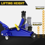 Steel Floor Jacks 4000lbs Car Trolley Jacks Hydraulic Jacks For Car And Lorry Repairs
