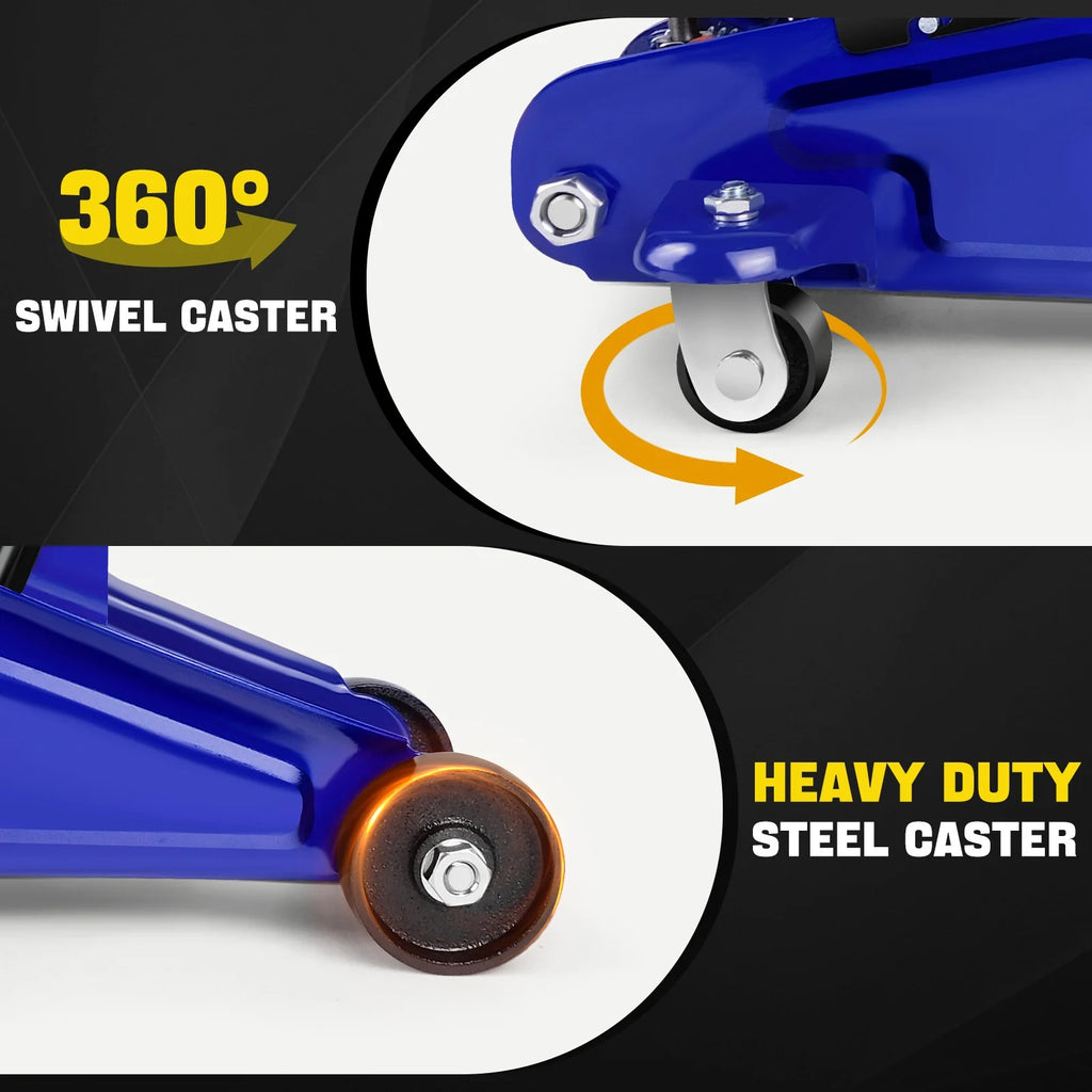 Steel Floor Jacks 4000lbs Car Trolley Jacks Hydraulic Jacks For Car And Lorry Repairs