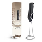 Electric Milk Frother with Stand